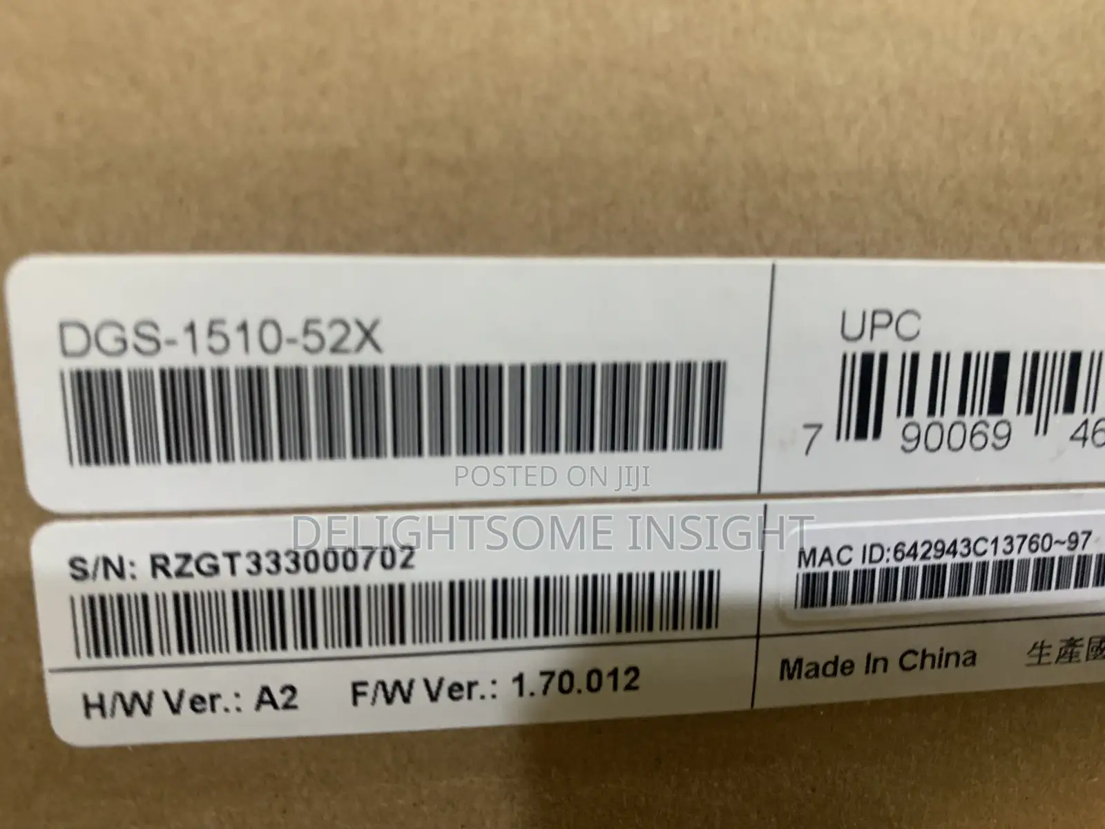 D-Link DGS-1510-52x 48-Port Gigabit Stackable Smart Managed Switch 48