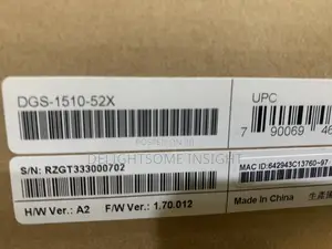 D-Link DGS-1510-52x 48-Port Gigabit Stackable Smart Managed Switch 48