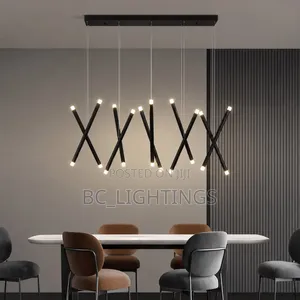 Nordic Modern Dining Table Lighting Lounge Hanging Restaurant Attic