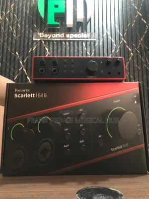 Focusrite Scarlett 16i16 USB Audio Interface (Latest Generation)