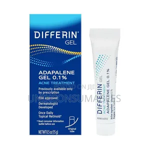 Differin Adapalene Gel 0.1% Acne Treatment (0.5 Fl.Oz)