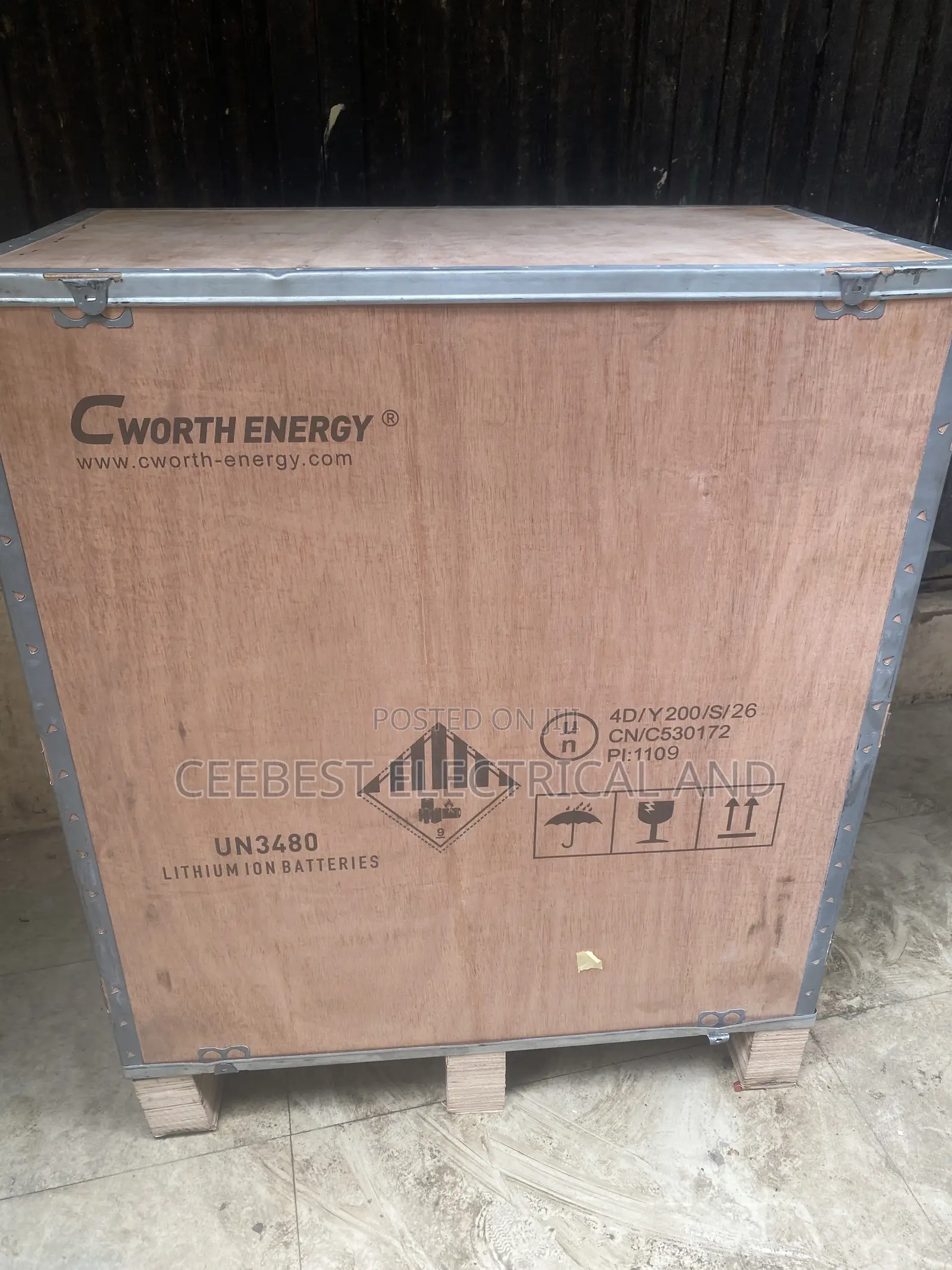 15kwh CWorth Lithium Ion Battery 48v Available