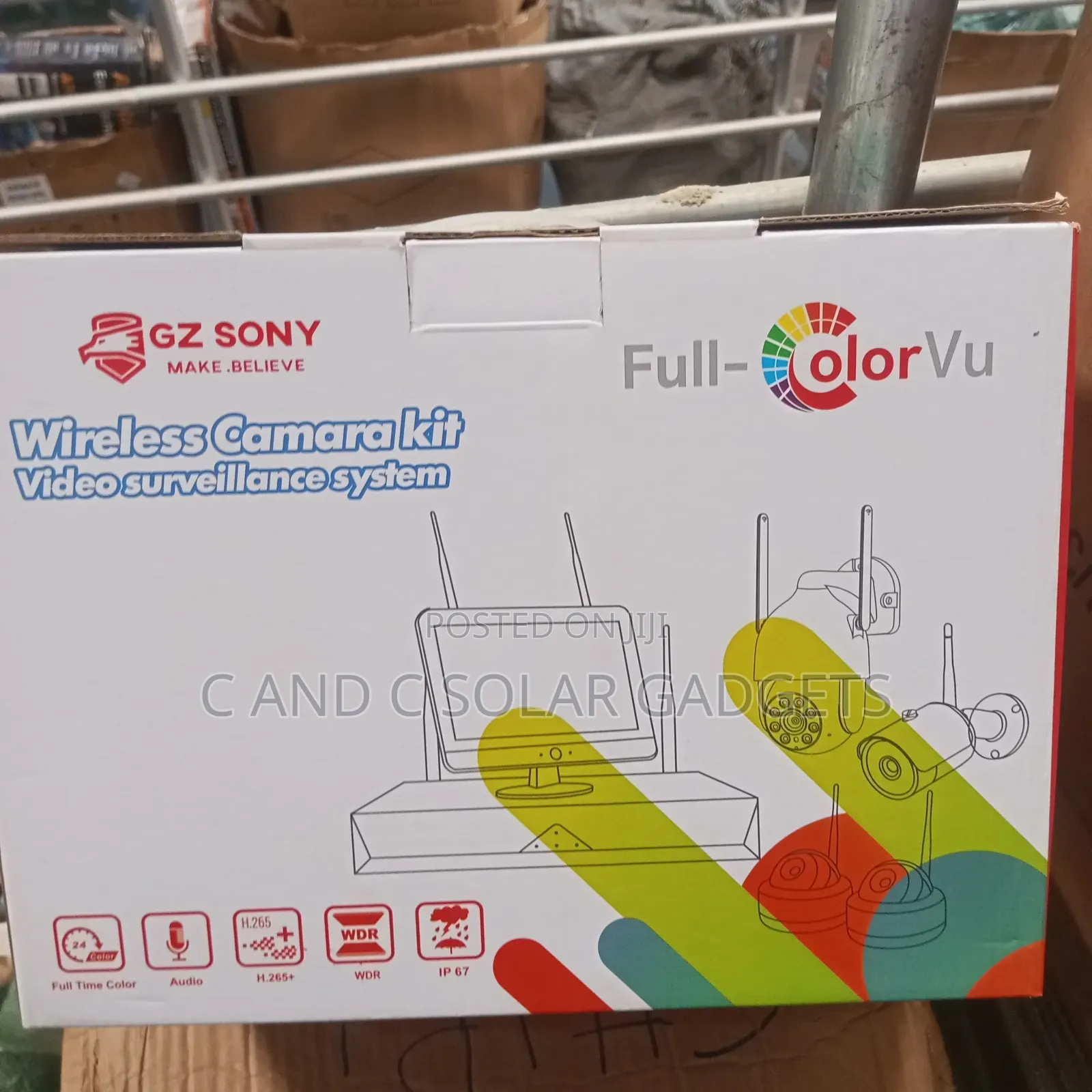 Wireless Camera Kitts 4 Ways