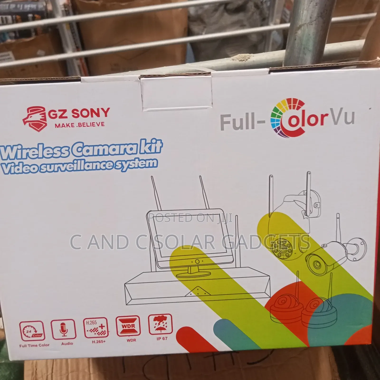 Wireless Camera Kitts 4 Ways