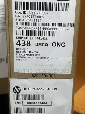 New Laptop HP EliteBook 840 G9 16GB Intel Core i5 SSD 512GB