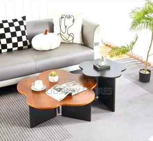 New Bloom Nesting Center Table - Brown Black