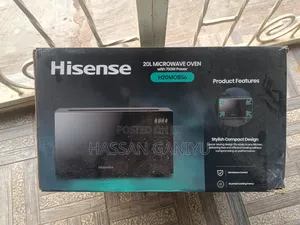 Hisense Microwave Black 20l - - Complete Set