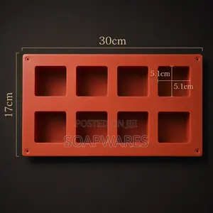 Square Silicone Soap Mold