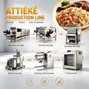 Equipment De Transformation Du Manioc Pour l'Attieke Production