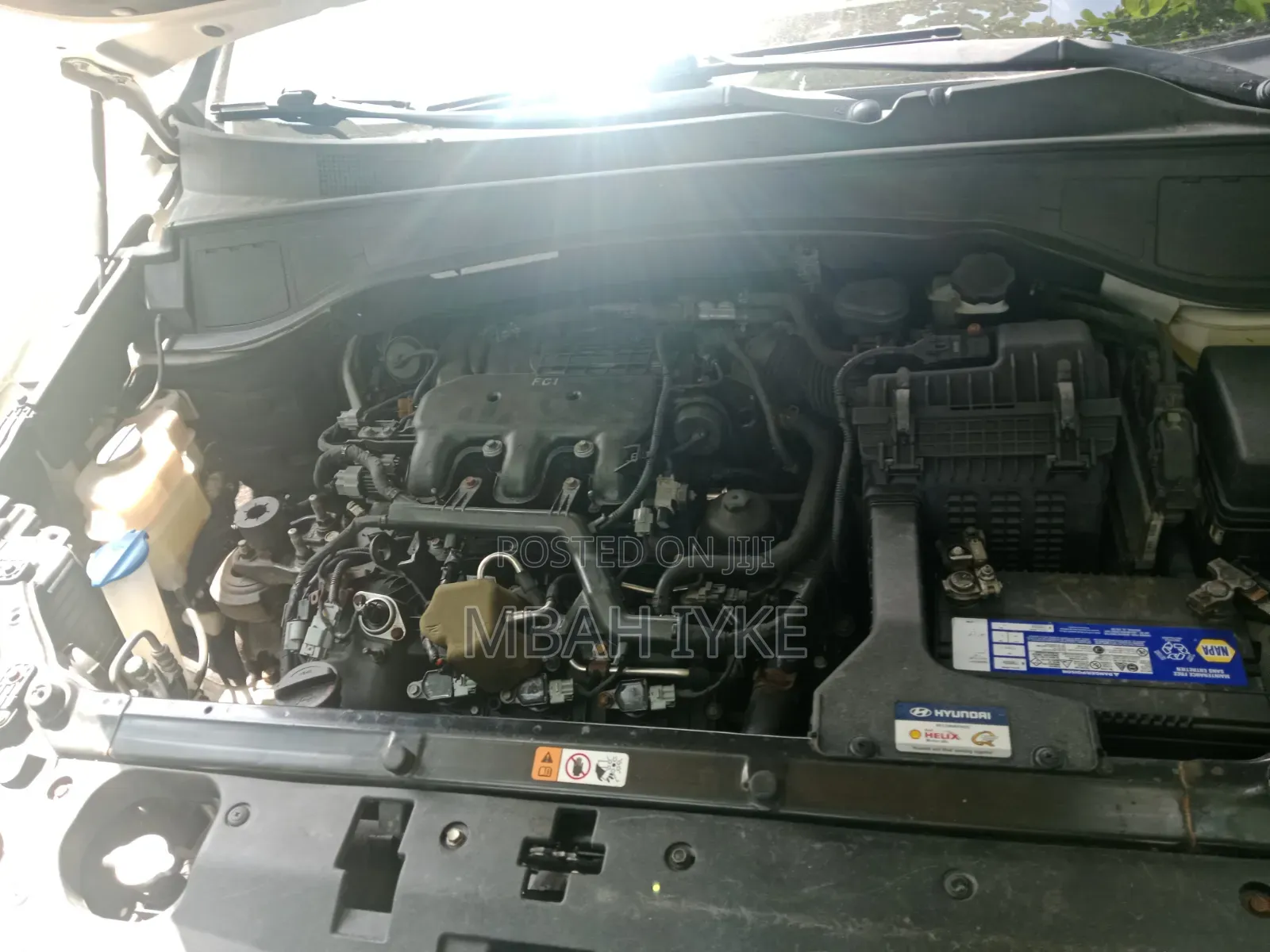 Hyundai Santa Fe 2014 White