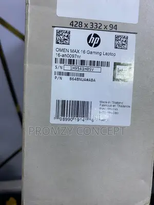 New Laptop HP Omen Max 16 32GB Intel Core Ultra 9 SSD 1T