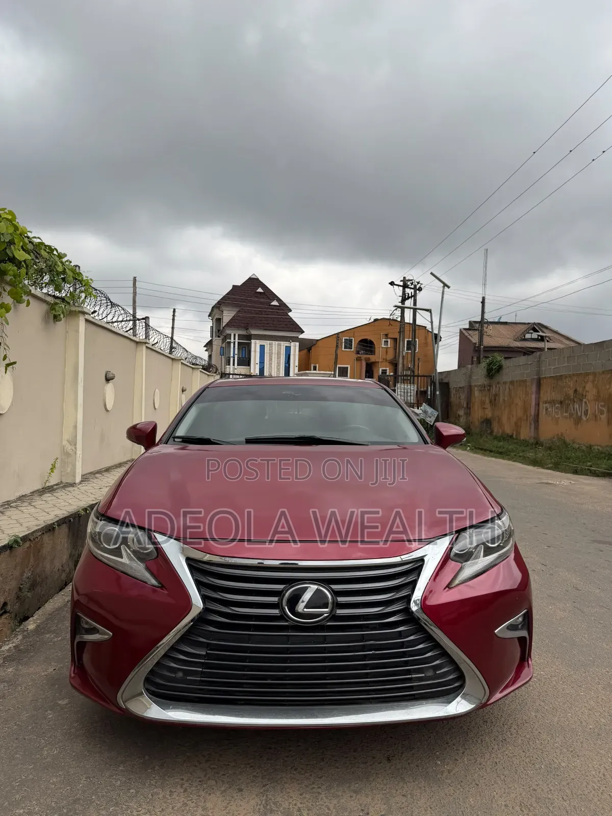 Lexus ES 2015 Red