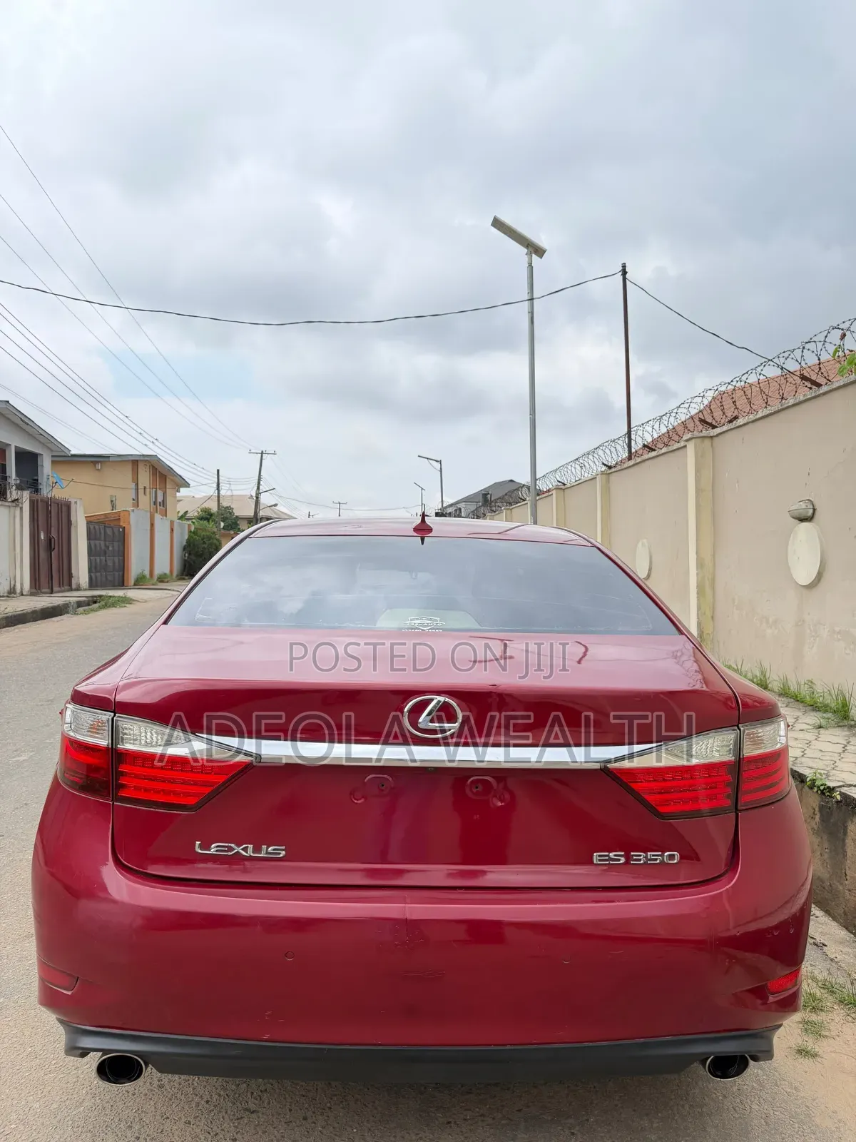 Lexus ES 2015 Red