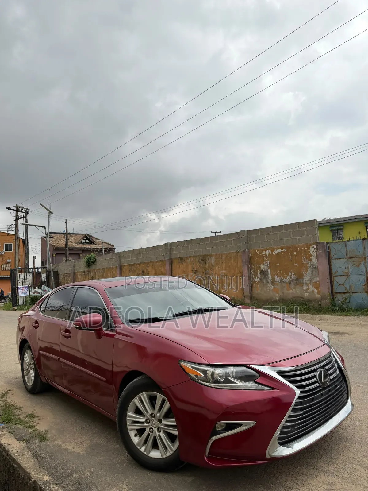 Lexus ES 2015 Red