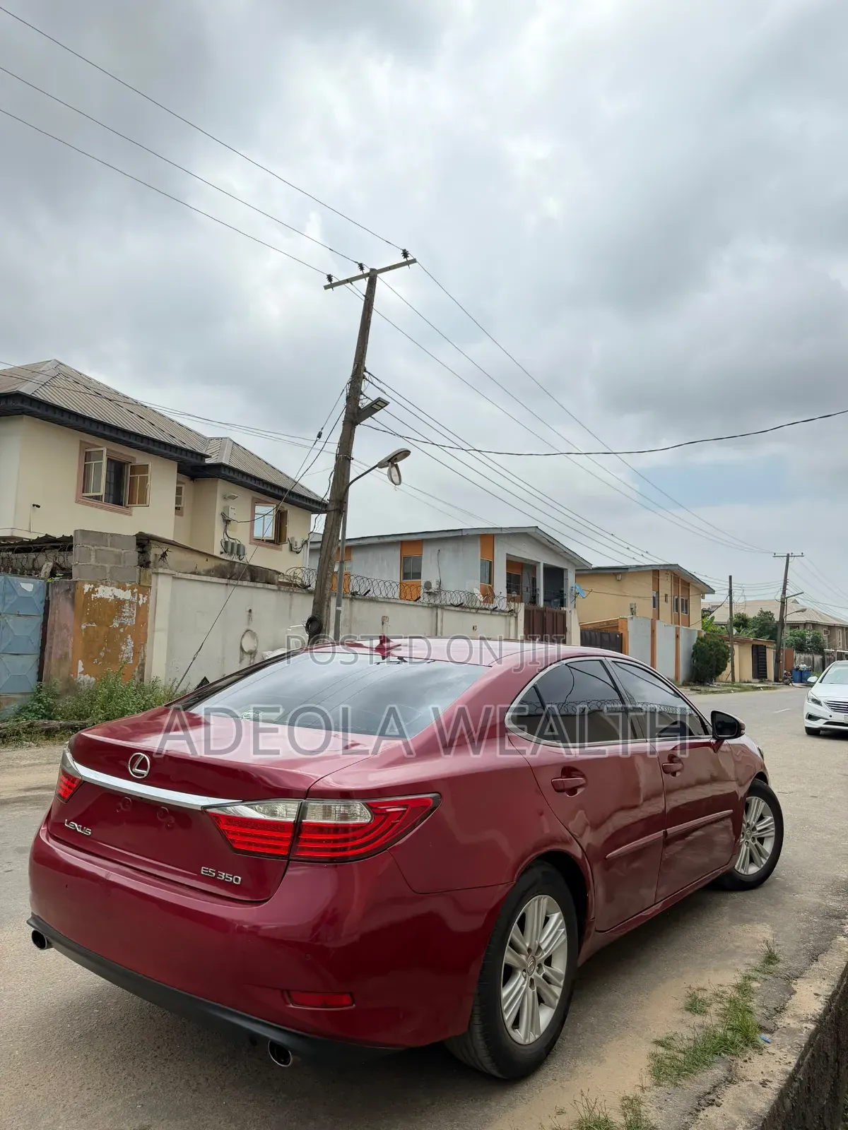Lexus ES 2015 Red