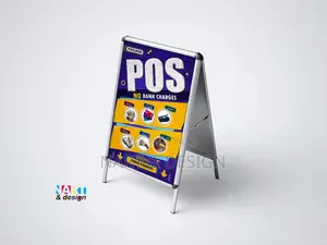 POS Banner + Stand + Design and Printing (Get It Today)