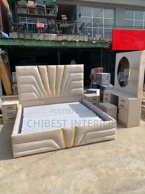 Executive 6by6 Set of Upholstery Padded Bed.