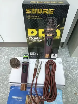 SHURE PRO GM-6.6 Wired Vocal Microphone - Brown/Gold