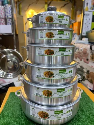 Quality Polished Aluminium Cookware Set
