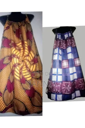 Ankara Short Mini Dress With Side Pockets