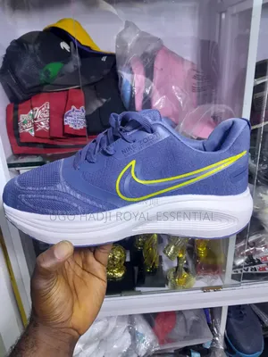 Nike Zoom Sports Running Sneakers - Blue/Yellow