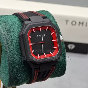 Tomi Rubber Strap Watch