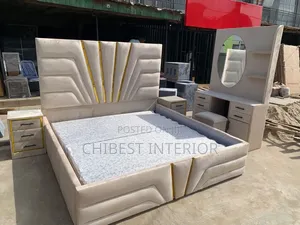 Neatly Padded 6by6 Bed Set.