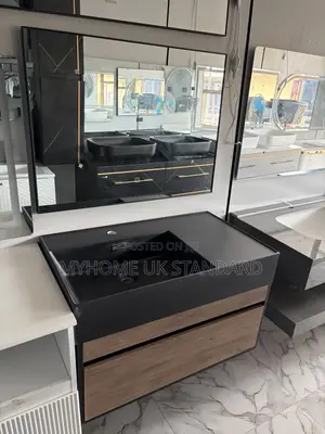 80 by 50cm Cabinet Vanity Set