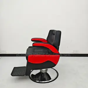Red and Black Barbing Chairs