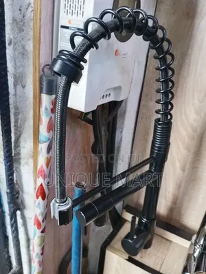 Quality Spring Black Matte Flexible Mixer Sink Tap