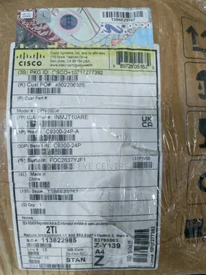Cisco Catalyst C9300-24p-a Switch (24-Port PoE+, Network Advantage)
