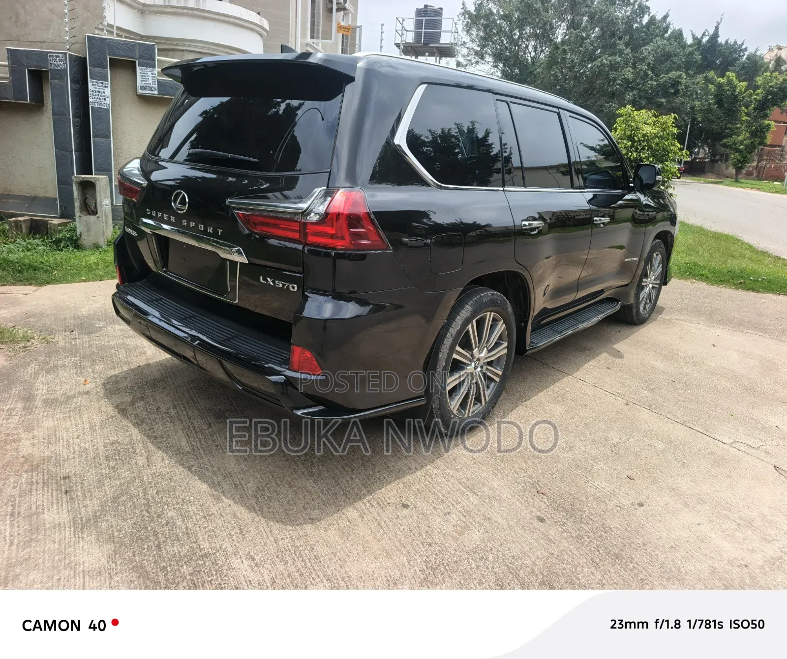 Lexus LX 2017 Black