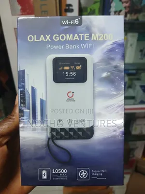 Olax M200 2 in 1 4GLTE Mifi and Power Bank 10500mah Battery