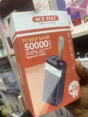 Ace Elec 50000 Mah Powerbankwith Led Light Portable Super Fast Charge