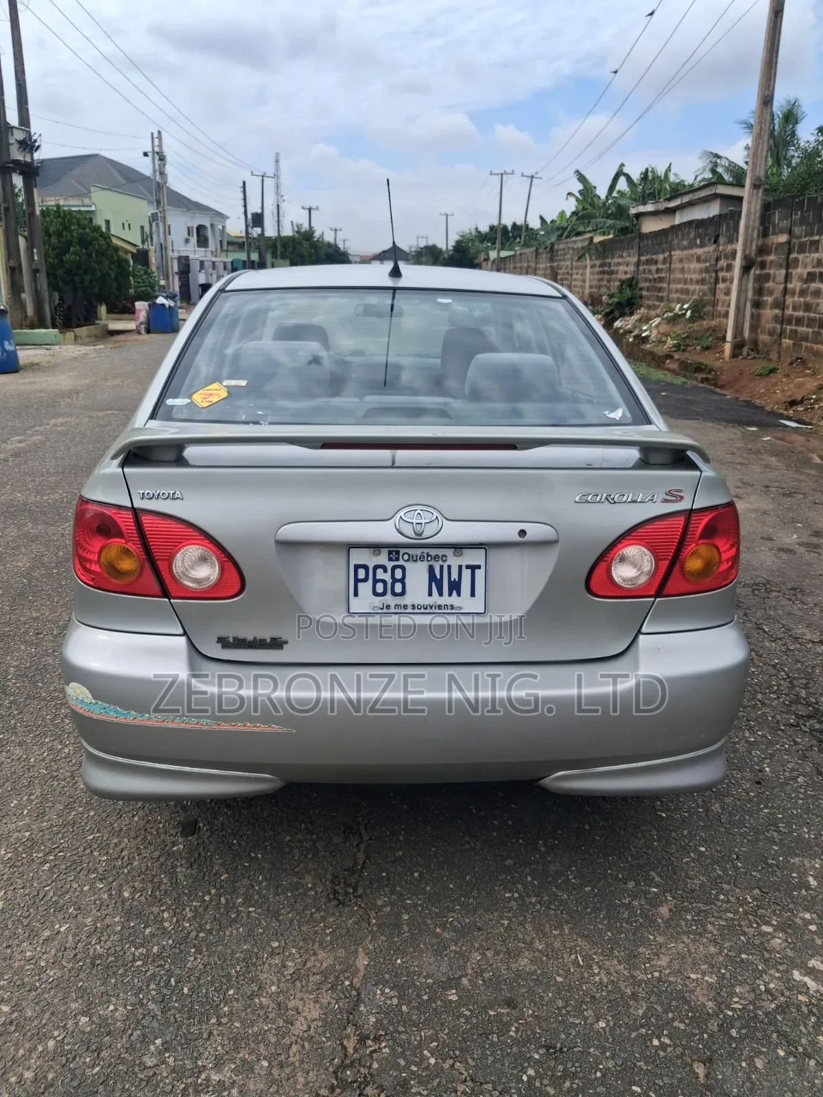 Toyota Corolla 2004 Silver