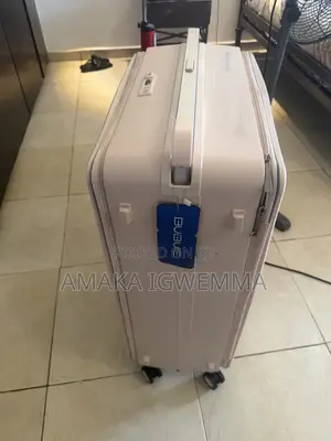 Beautiful Pink Large Double Sided Rolling Suitcase