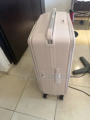 Beautiful Pink Large Double Sided Rolling Suitcase
