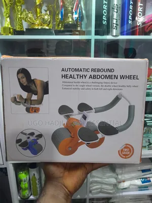 Automatic Rebound Ab Roller Wheel With Elbow Support Digital Meter