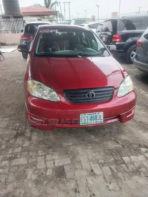 Toyota Corolla 2007 Red