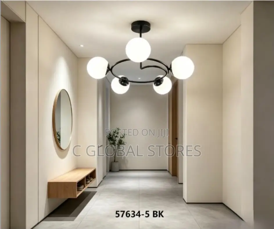 5glass Nordic Chandelier