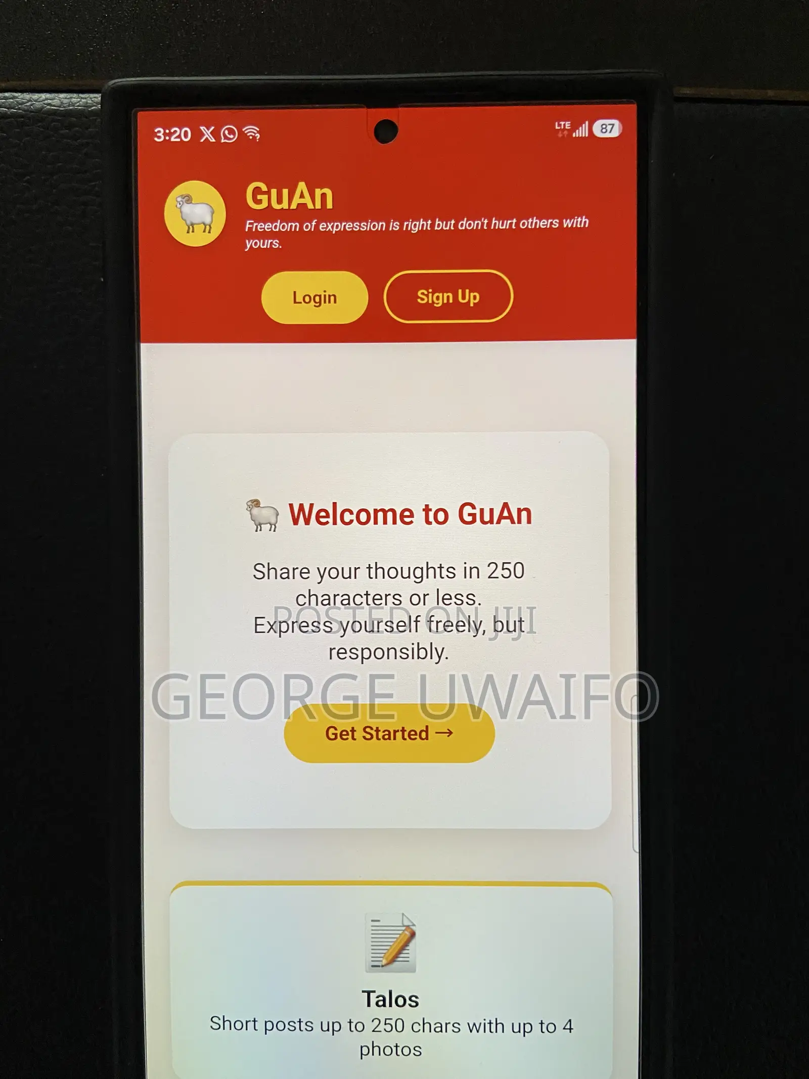 Guan Social Media Platform