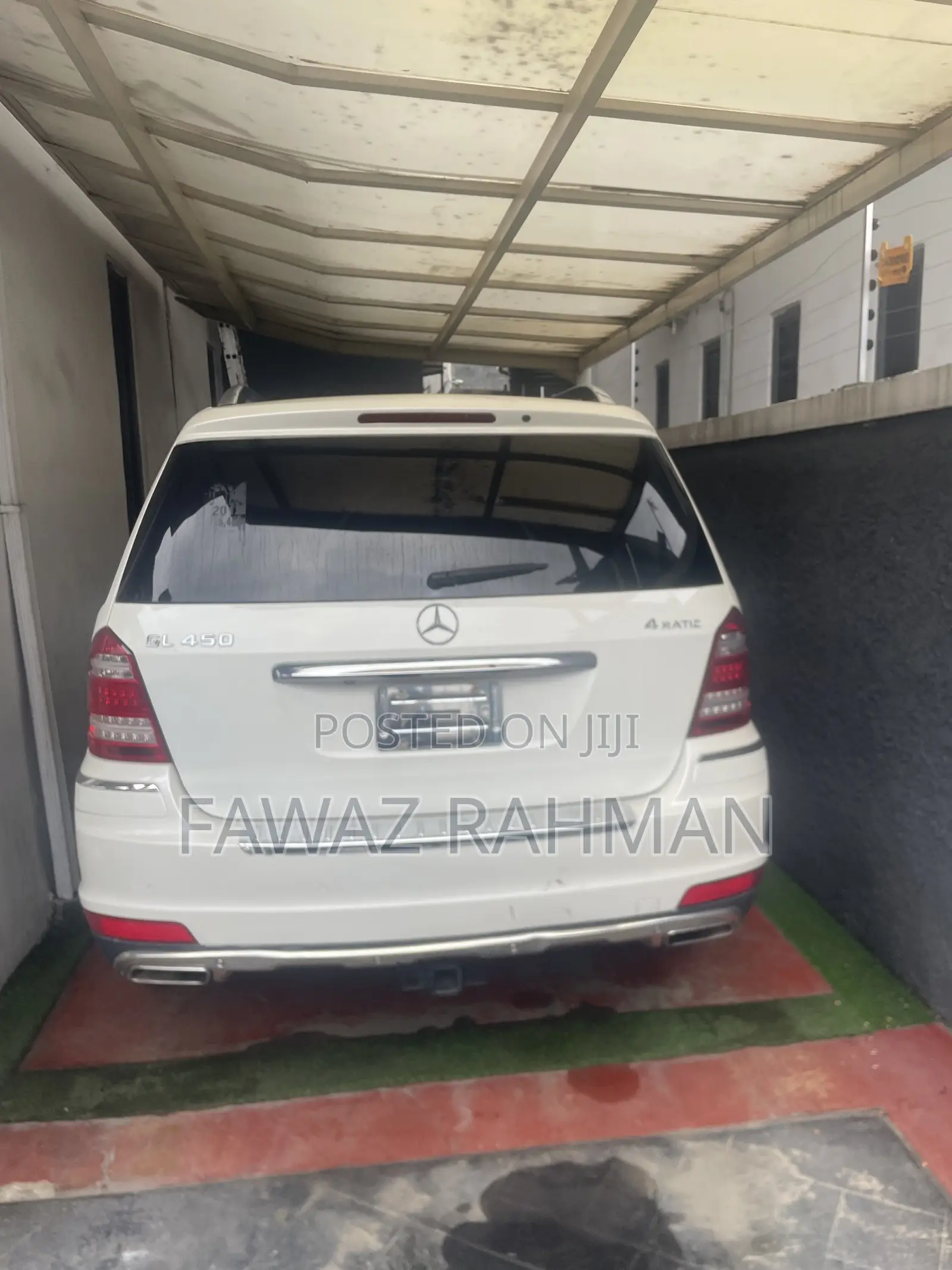 Mercedes-Benz GL-Class GL 450 2012 White