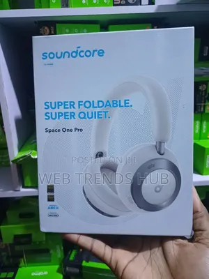 Anker Soundcore Space One Pro Adaptive ANC Headphones (Super Foldable)