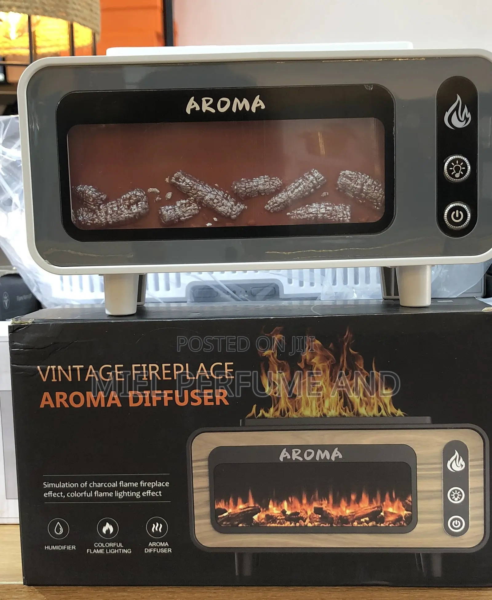 Vintage Fireplace Aroma Diffuser