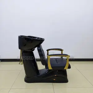 Gold Taps Shampoo Chairs