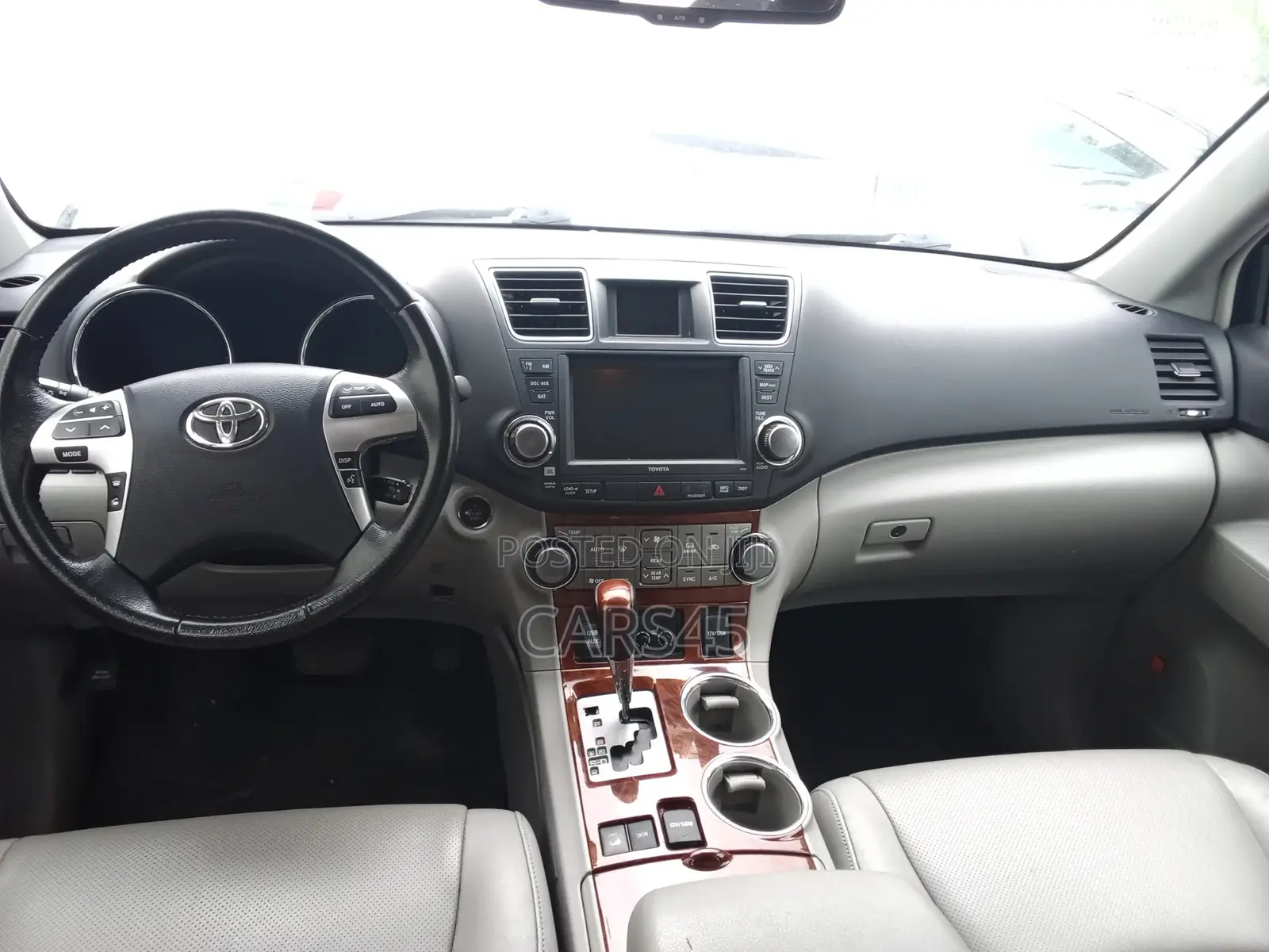 Toyota Highlander Limited 2012 Silver