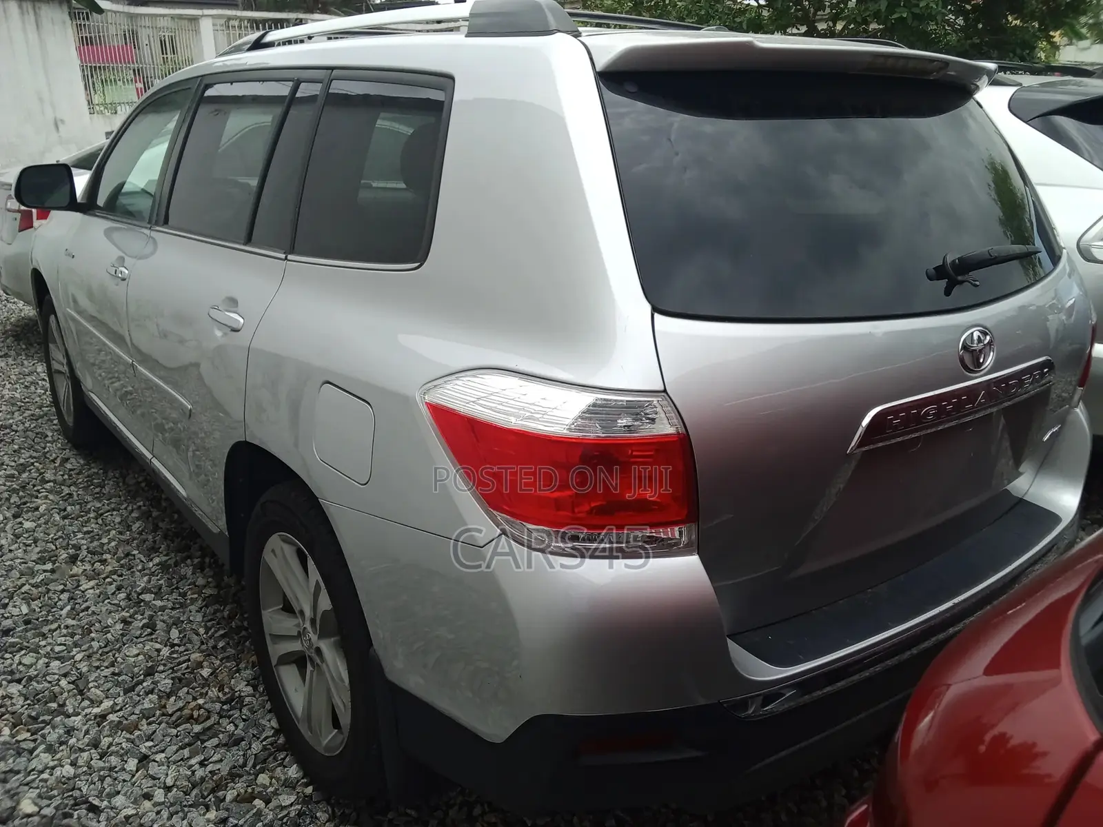Toyota Highlander Limited 2012 Silver