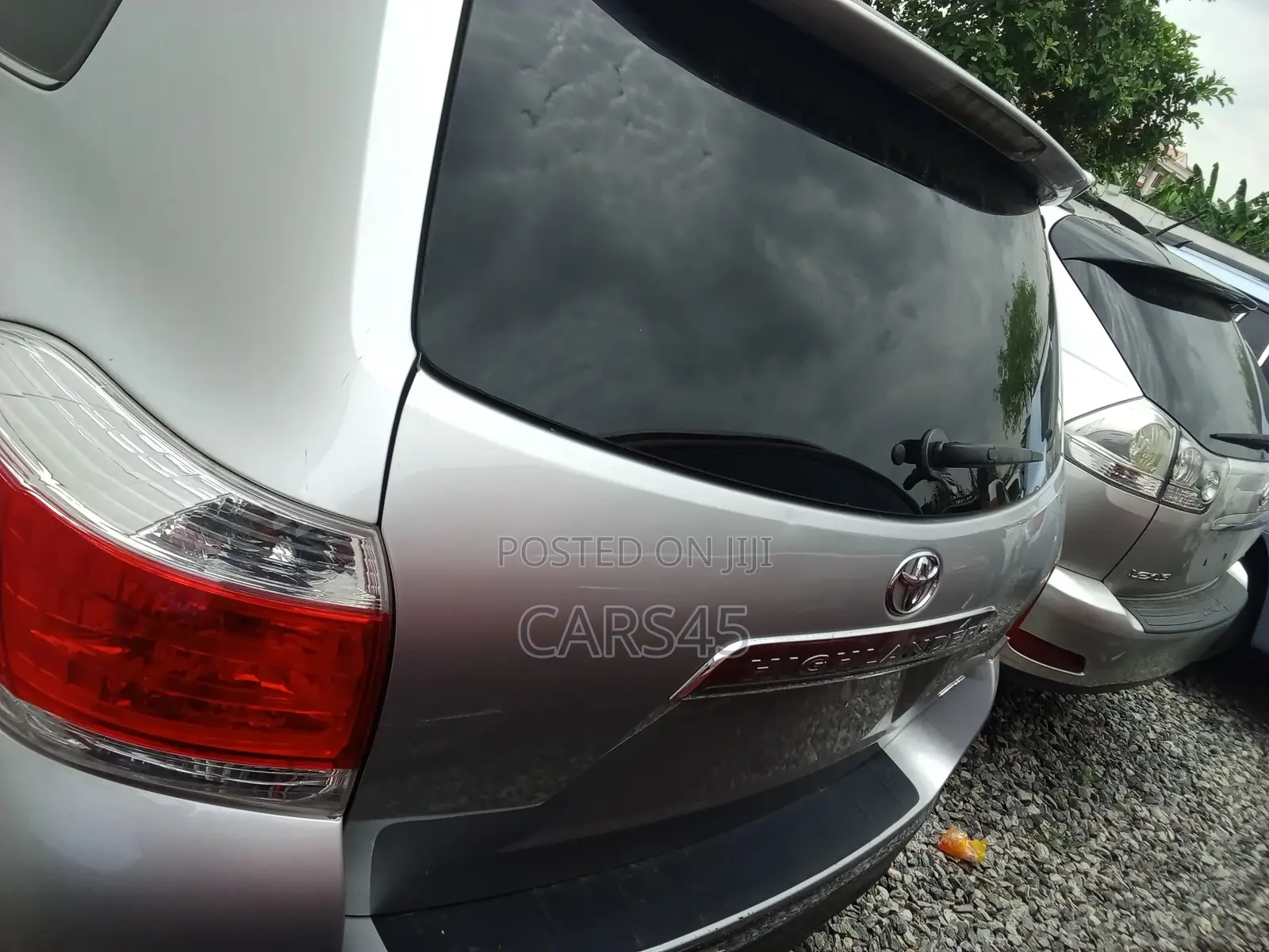 Toyota Highlander Limited 2012 Silver