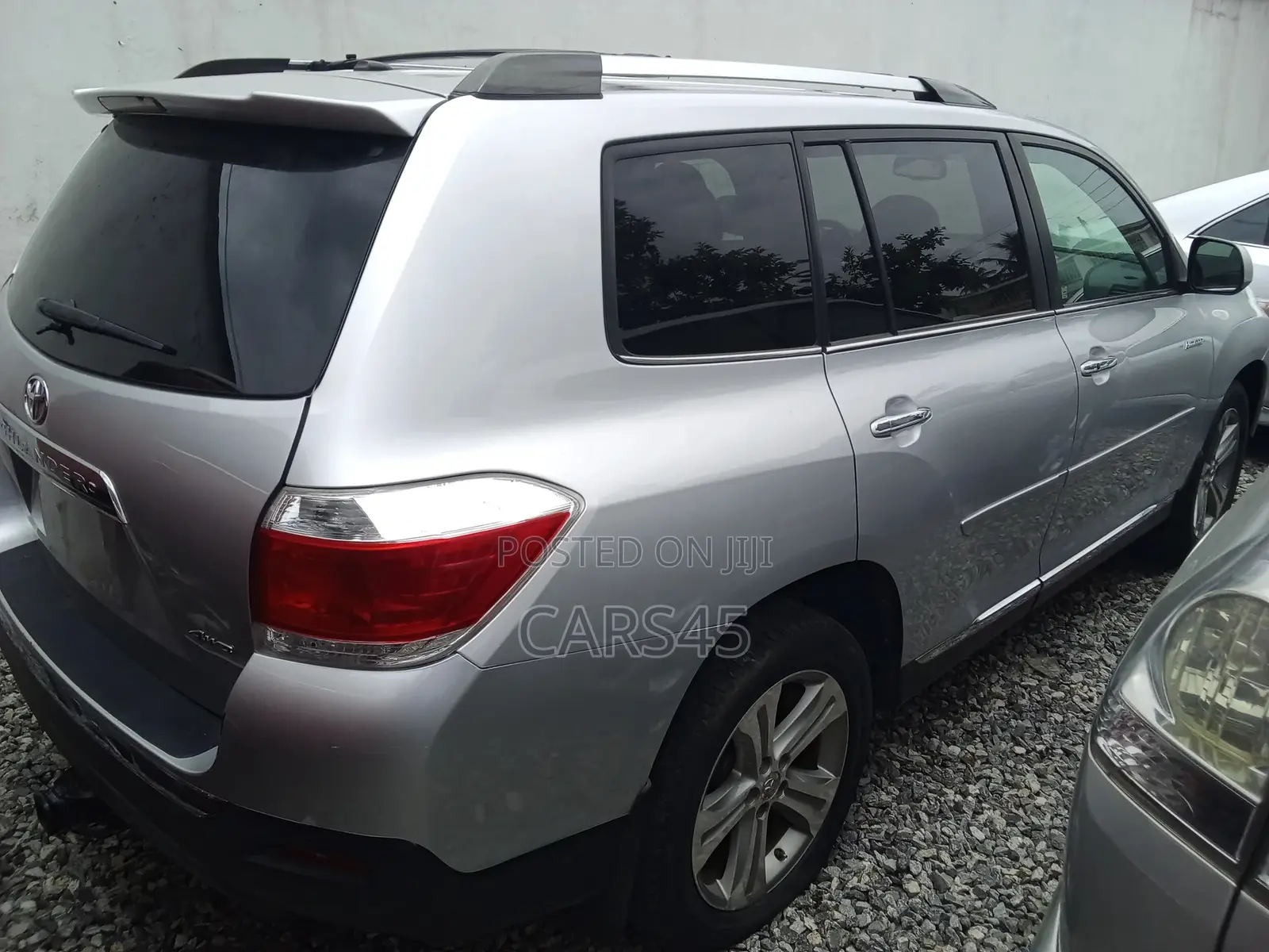 Toyota Highlander Limited 2012 Silver