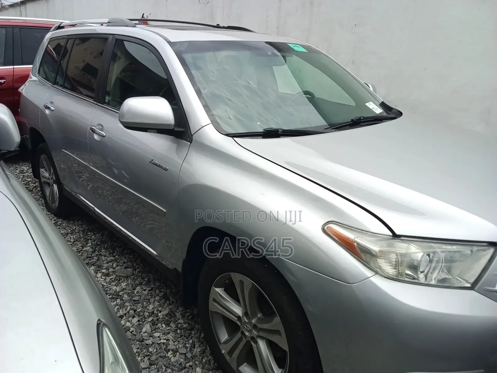Toyota Highlander Limited 2012 Silver